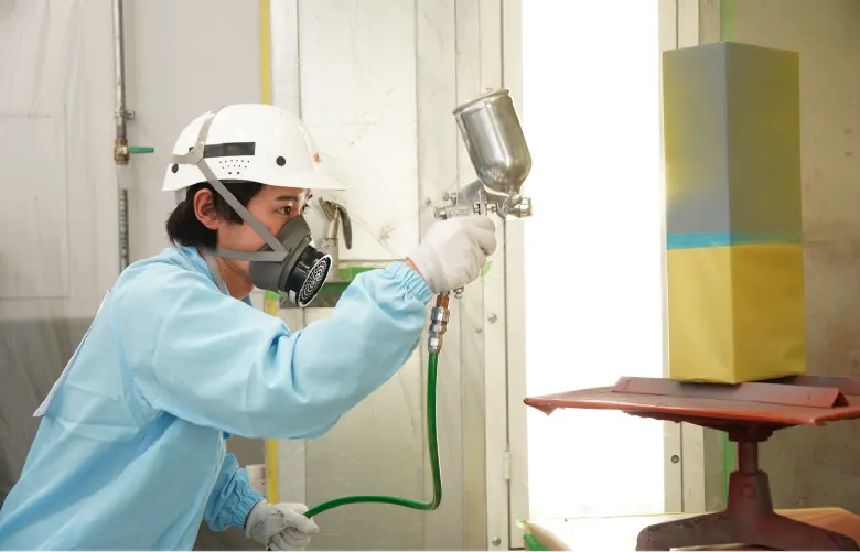 塗装実習室の写真