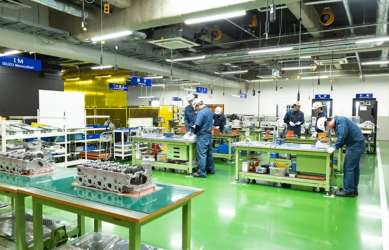 IM（いすゞものづくり）実習室の写真